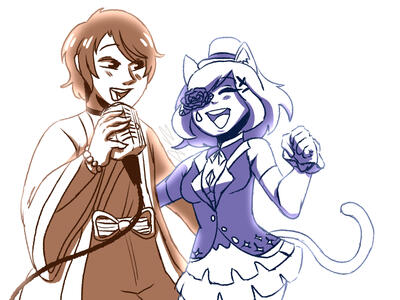 ArnibalCocoaVT and EmjaeStream Commission Sample